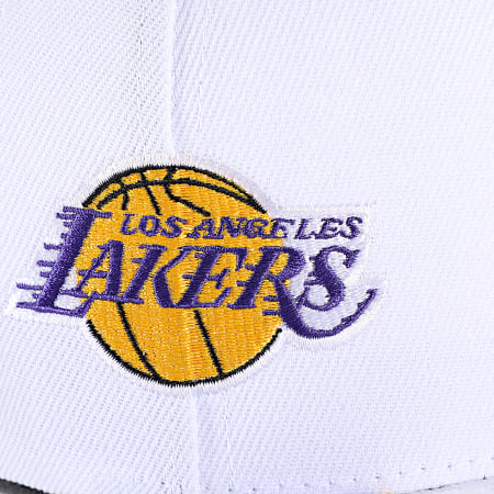 Mitchell and Ness - Cappellino snapback Fast Times Los Angeles Lakers Bianco