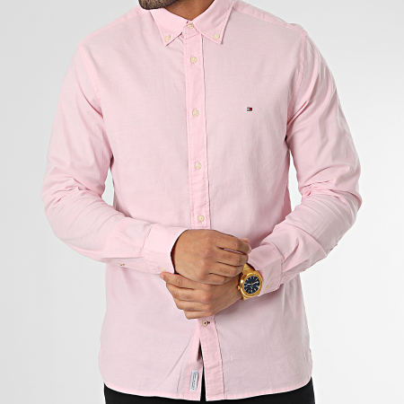 Tommy Hilfiger - Chemise Manches Longues 9968 Rose