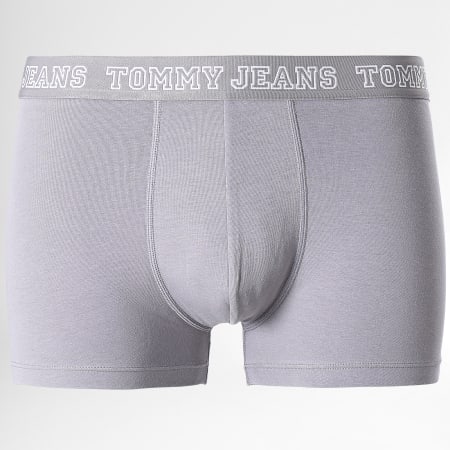 Tommy Jeans - Set di 3 boxer Essentials Varsity 2850 nero bianco grigio erica