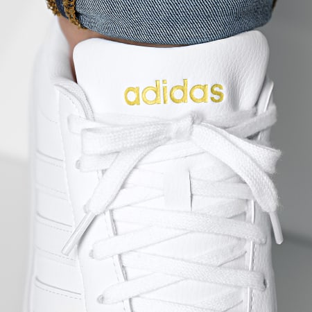 Adidas Sportswear - Baskets Grand Court 2.0 GW9213 Footwear White Gold Metallic