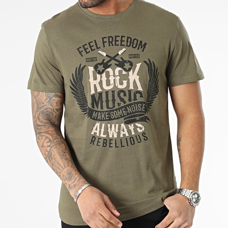 American People - Camiseta Tiki verde caqui