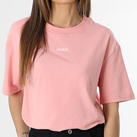HUGO - Camiseta Shuffle para mujer 50490593 Rosa