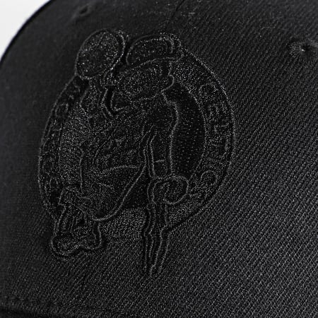 Casquette NBA Taille Unique Mitchell & Ness – Casquette Snapback Boston Celtics Noir, Visière Droite, Taille Unique Casquette Noir Visière Verte