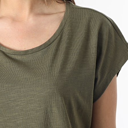 Noisy May - Abito Tee Shirt da donna verde cachi