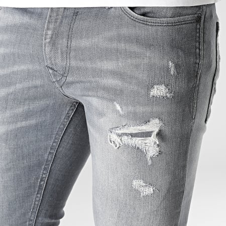 Jean Homme Jack & Jones Skinny Fit Liam – Taille 30, Jambe 30, Noir Délavé