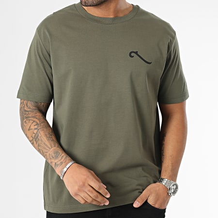 La Piraterie - Oversize Camiseta Large LPNJF 2 Caqui Verde Negro