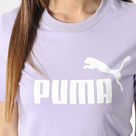 Puma - Vestido camisero Essential Tee de mujer 848349 Lavanda