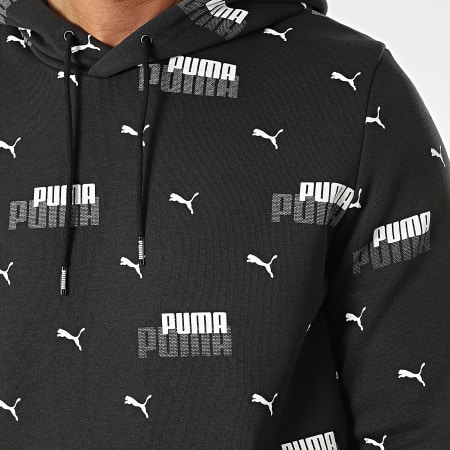 Puma - Sweat Capuche 673368 Noir