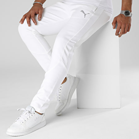 Puma - Pantaloni da jogging 673315 Bianco