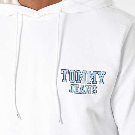 Tommy Jeans - Felpa con cappuccio Entry Graphic 6365 Bianco