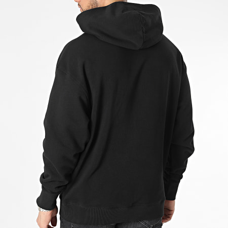 Tommy Jeans - Sweat Capuche Relaxed XS Badge Noir