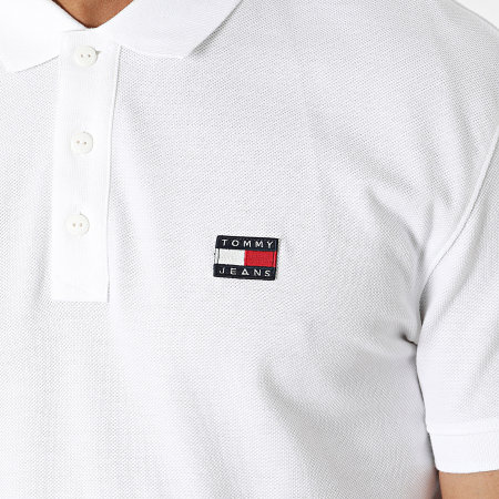 Tommy Jeans - Polo classica a manica corta XS Badge 6224 Bianco
