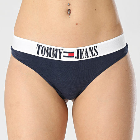 Tommy Jeans - String Femme 4209 Bleu Marine