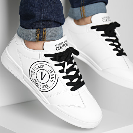 Versace Jeans Couture - Fondo Brooklyn 74YASD1 Zapatillas blancas