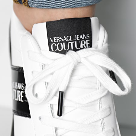 Versace Jeans Couture - Baskets Fondo Brooklyn 74YA3SD5 White Black