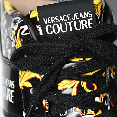 Versace Jeans Couture - Fondo Brooklyn 74YA3SD5 Zapatillas Renacimiento Negro