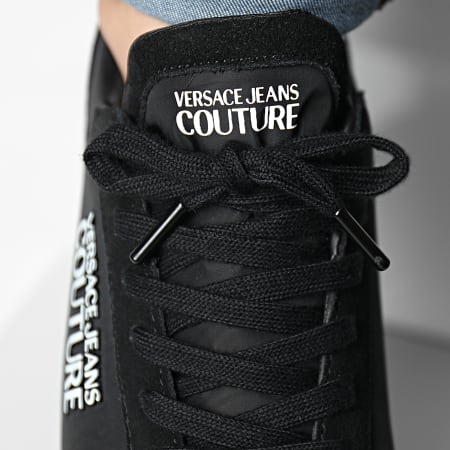 Versace Jeans Couture - Fondo Spyke Zapatillas 74YA3SE2 Negro