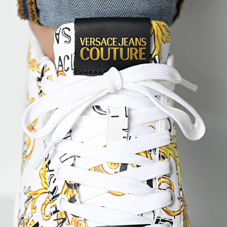 Versace Jeans Couture - Fondo Court 88 74YA3SK6 Bianco Sneakers Rinascimentali