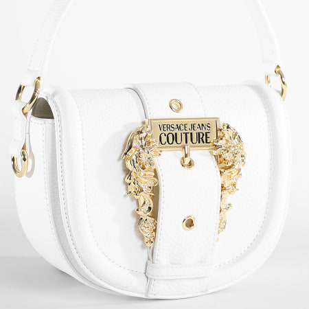Versace Jeans Couture - Sac A Main Femme Range Couture Blanc Doré