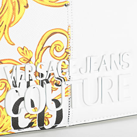Versace Jeans Couture - Bolso femenino Rock Cut White Renaissance