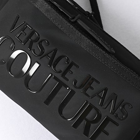 Versace Jeans Couture - Gama Iconic Logo 74YA4B9B Bolso Banana Negro