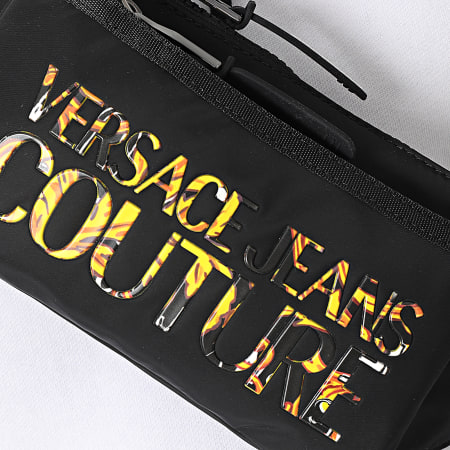 Versace Jeans Couture - Gama Iconic Logo 74YA4B9B Bolsa Banana Negro Renacimiento