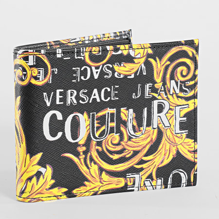 Versace Jeans Couture - Cartera Renaissance Black Couture Logo Range
