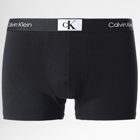 Calvin Klein - Lot De 3 Boxers NB3528A Noir Gris Chiné Blanc