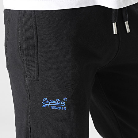 Superdry - Pantalon Jogging Vintage Logo Embroidery M7011021A Noir