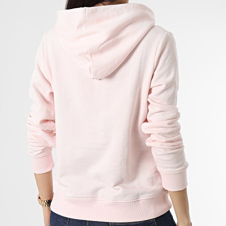 Tommy Jeans - Sweat Capuche Femme Serif Linear 5649 Rose