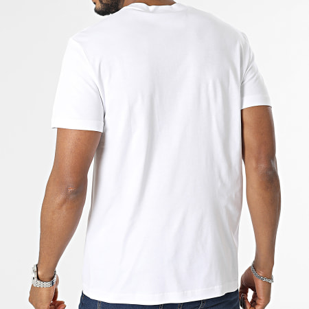 Versace Jeans Couture - Tee Shirt Logo Collar 74GAHT17 Blanc