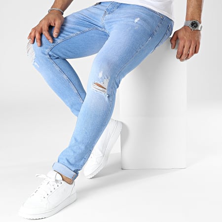 Jean skinny bleu