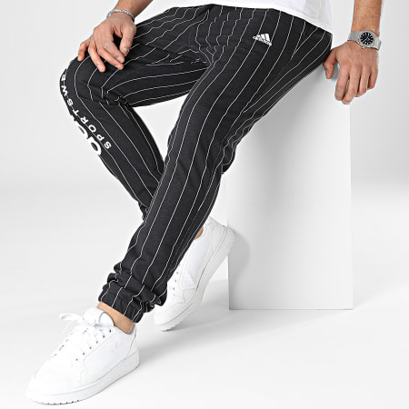 Adidas Sportswear - Pantaloni da jogging Xpress Stripe IB8382 Nero