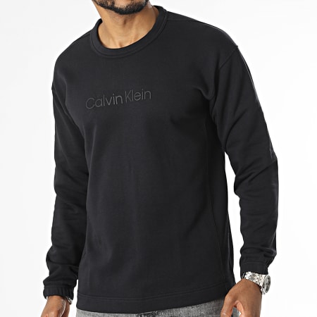 Calvin Klein - GMS3W302 Sudadera cuello redondo Negro