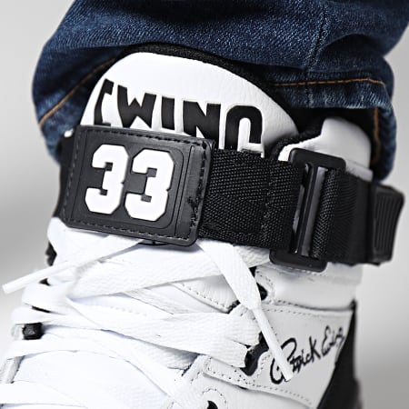 Ewing Athletics - Sneakers 33 Hi Core 1EW90112 Bianco Nero Argento
