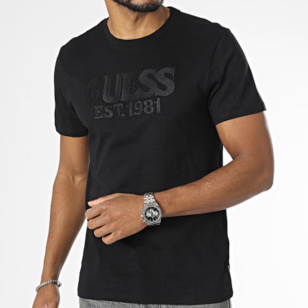 Guess Tee Shirt M3GI56 K9RM3 Noir LaBoutiqueOfficielle