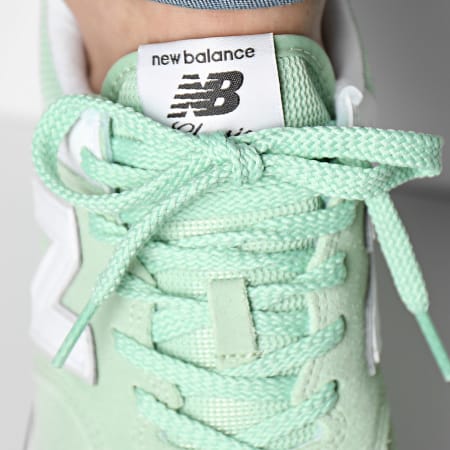 New Balance - Baskets U574R2Y Lime Green White