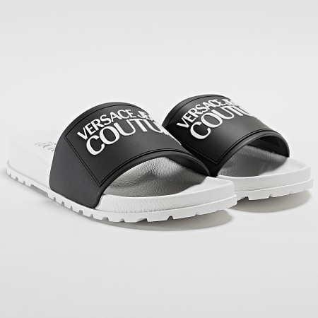 Versace Jeans Couture - Zapatillas 74YA3SQ4 Blanco Negro