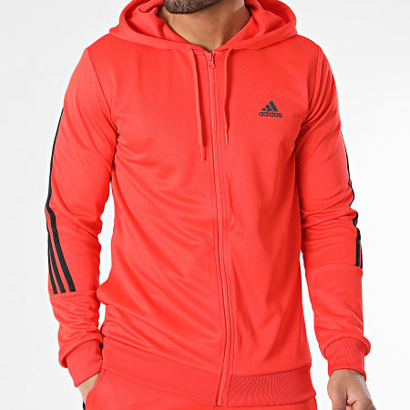 Adidas Sportswear - Ensemble De Survetement A Bandes 3 Stripes IC6777 Orange