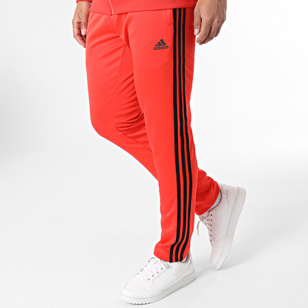 Adidas Sportswear - Tuta 3 strisce IC6777 Arancione
