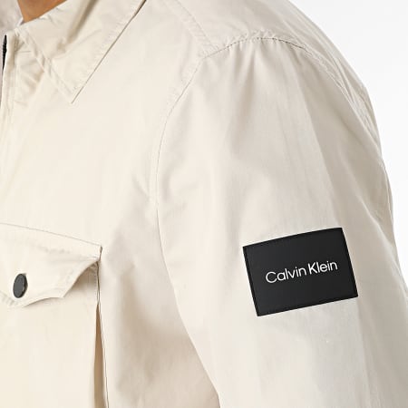 Calvin Klein - 7136 Chaqueta con cremallera beige