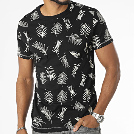 Deeluxe - Camiseta Untold 03T1140M Negro Floral