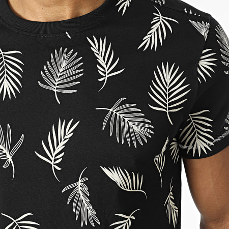 Deeluxe - Camiseta Untold 03T1140M Negro Floral