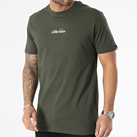 Ellesse - Camiseta Ollio SHP16463 Verde caqui oscuro