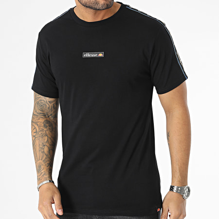 Ellesse - Onix Stripe Camiseta SHR17989 Negro