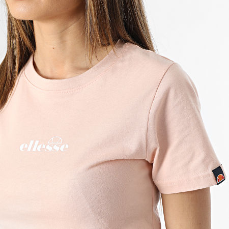Ellesse - Beckana Camiseta Slim Rosa Mujer