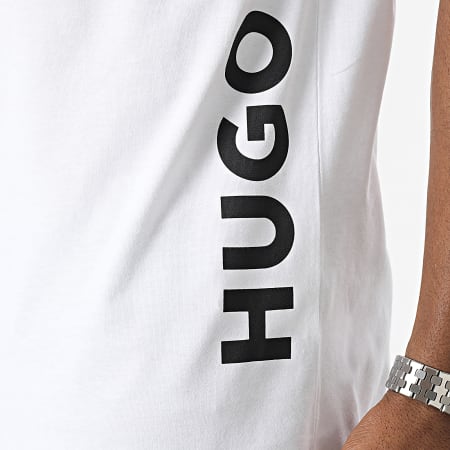 HUGO - Tee Shirt Relaxed 50493727 Blanc