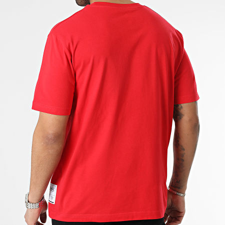 Classic Series - Camiseta Oversize Grande Boston Rojo Blanco