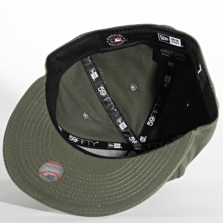 New Era - Cappellino Fitted 59Fifty Team Outline New York Yankees Khaki Green