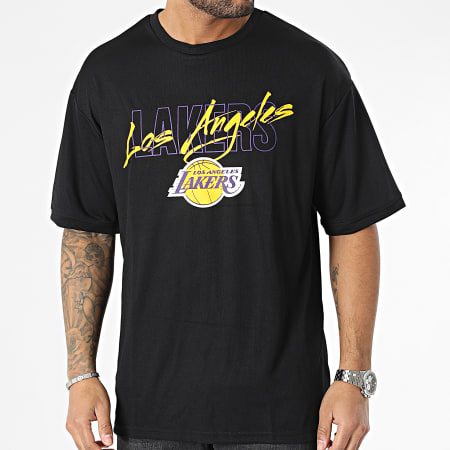New Era - Tee Shirt Scrip Mesh Los Angeles Lakers 60332200